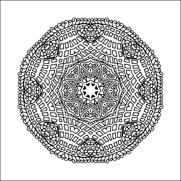 Mandala decorative element — Stock Vector