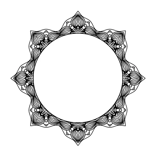Mandala élément décoratif — Image vectorielle