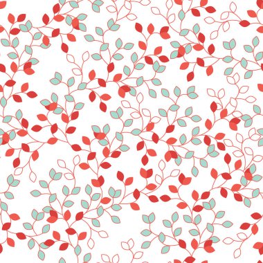 desen renk yaprakları ile