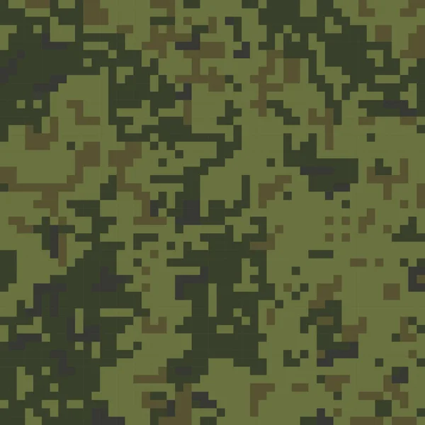 Modèle avec camouflage vert — Image vectorielle