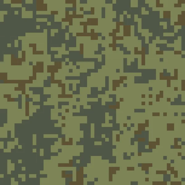 Modèle avec camouflage vert — Image vectorielle