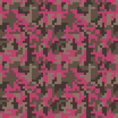  Pembe kamuflaj deseni