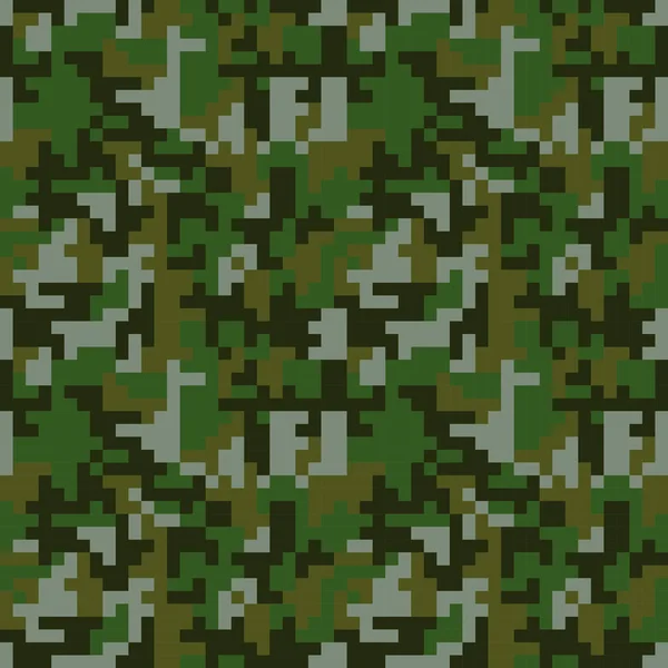 Patrón con camuflaje verde — Archivo Imágenes Vectoriales