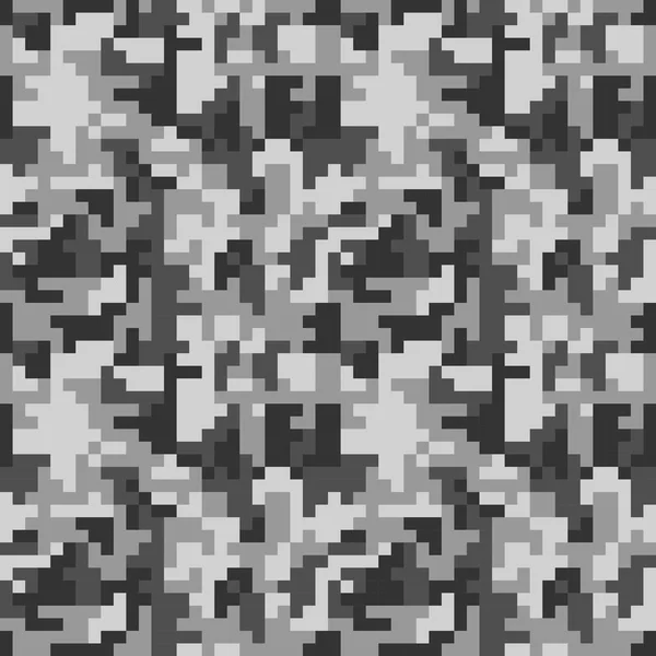 Modèle avec camouflage gris — Image vectorielle