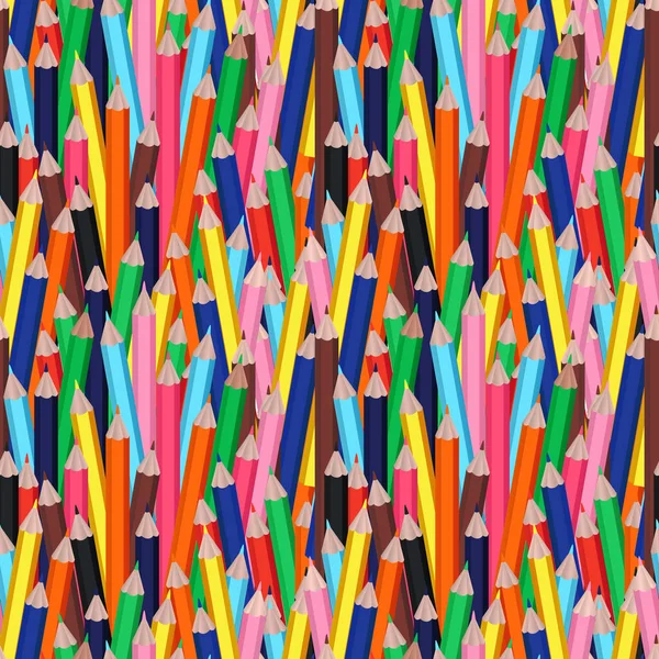 Lápis de desenho animado multicolor —  Vetores de Stock