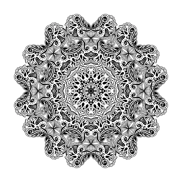 Mandala. etnico decorativo rotondo elemen — Vettoriale Stock