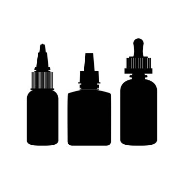 Vape şişe illüstrasyon