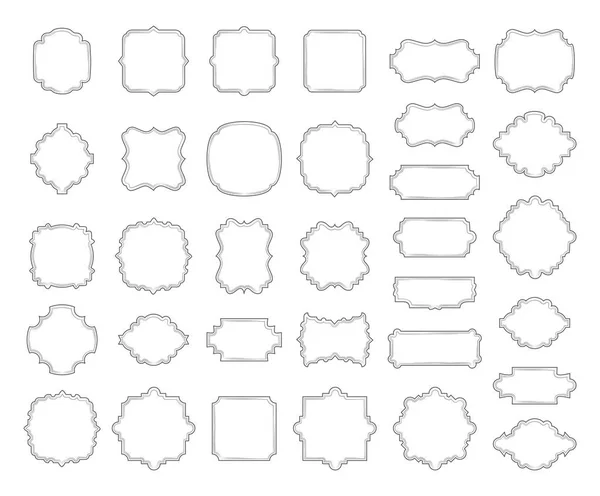 边框和框架集合 — 图库矢量图片