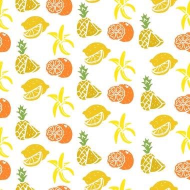 Meyveler pürüzsüz desen