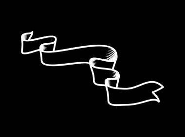 el çizmek beyaz şerit 