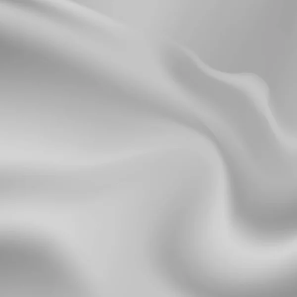 銀絹のような繊維のカーテン背景 Copyspace — ストックベクタ