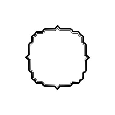 Vintage vektör çerçeve izole eleman. Sosyal medya hikayeleri ve afişler için el yapımı mürekkep ve vignette vintage tabelaları. Düzen yazdırma tasarımı için