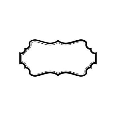 Vintage vektör çerçeve izole eleman. Sosyal medya hikayeleri ve afişler için el yapımı mürekkep ve vignette vintage tabelaları. Düzen yazdırma tasarımı için