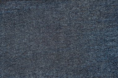 Koyu mavi kot arka plan. Kot kumaş ve desenlere yakın çekim. Klasik mavi renk