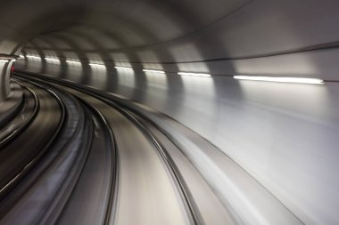 Tünele, arka plan hareketli bulanık hareket metro