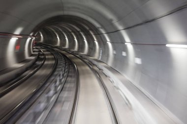 Tünele, arka plan hareketli bulanık hareket metro