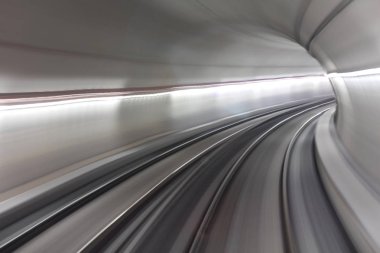 Tünele, arka plan hareketli bulanık hareket metro