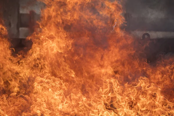 Fuoco Fiamme Fuoco Fiamme Sfondo Nero — Foto Stock