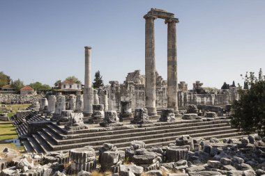Apollon Tapınağı Didyma Antik şehir, Aydın, Türkiye içinde görünümünü