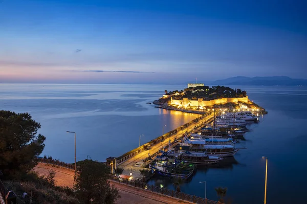 Kusadasi Turkiet Vägen Går Till Pigeon Island Kusadasi Kusadasi Ett — Stockfoto