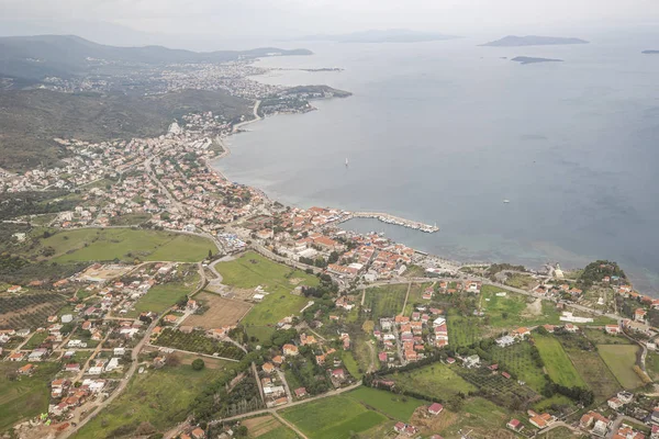 Zdjęcia Lotnicze Miasta Izmir Helikoptera Turcja Izmir — Zdjęcie stockowe