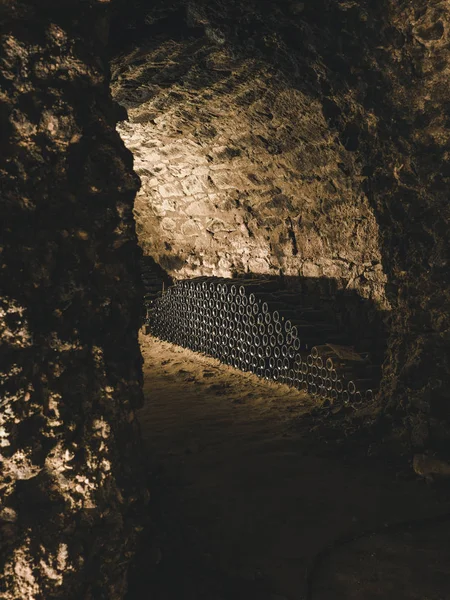 Old Wine Barrels Wine Cellar — Stock Photo, Image