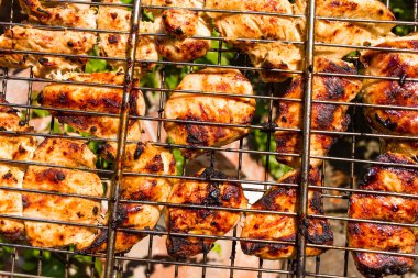 Lezzetli tavuk ızgara.