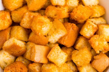 Çeşitli sabit chucks snack.