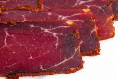 Lezzetli karışık et tabağı portre.