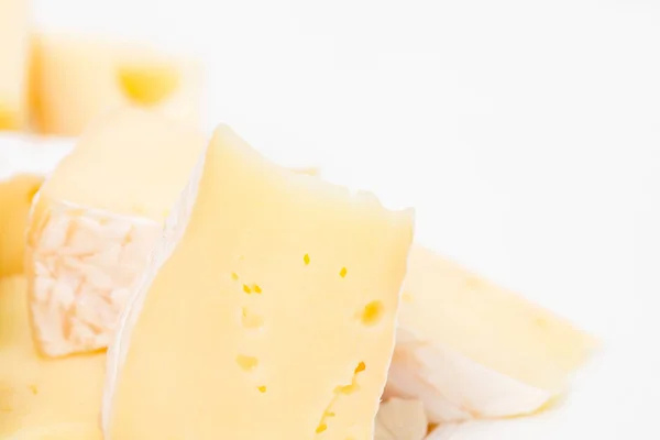 Camembert ost närbild. — Stockfoto