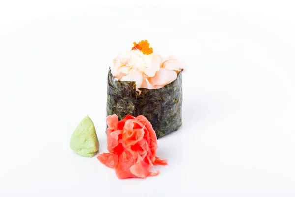 传统的日本京坎寿司的雪蟹. — 图库照片