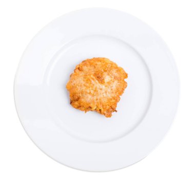 Hırpalanmış domuz fileto pirzola.