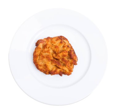 Kızarmış tavuk tava.