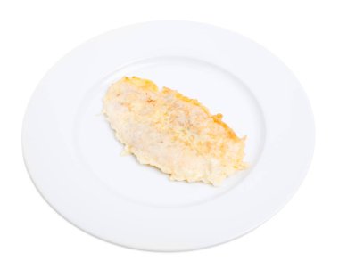 Kızarmış tavuk fileto hırpalanmış.