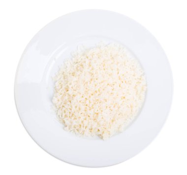 Pişmiş pirinç bölümünü.