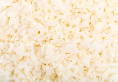 Pişmiş pirinç bölümünü.