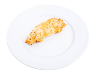 Kızarmış tavuk fileto hırpalanmış.