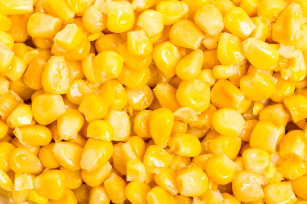 Portion of delicious canned corn. — Stock Photo, Image