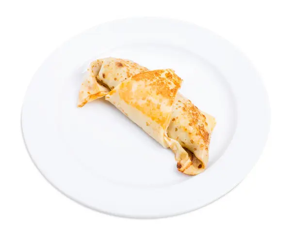 Frittella russa con filetto di pollo . — Foto Stock