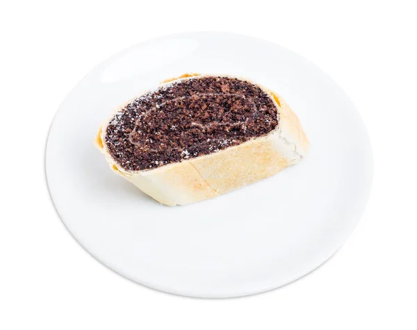 Delicious poppy seed roll. — Stock Photo, Image