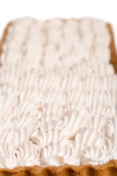 Delicious meringue cake. — Stock Photo, Image