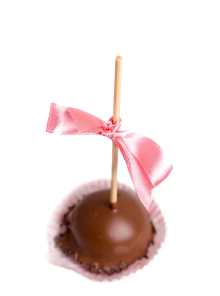 Delicious chocolate glazed candy. — Stock Photo, Image
