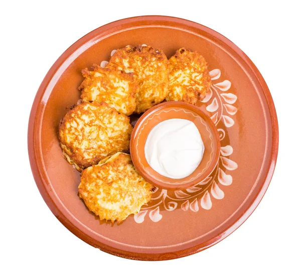 Patatesli gözleme ve ekşi krema..