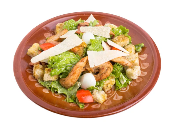 Deliciosa ensalada de pollo César . —  Fotos de Stock