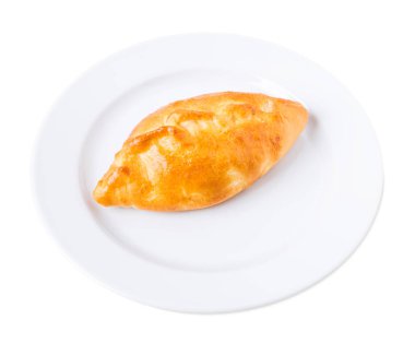 Süzme peynir ile lezzetli pasta.