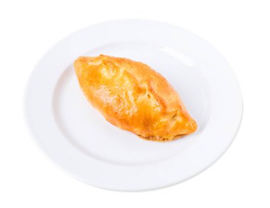 Süzme peynir ile lezzetli pasta.