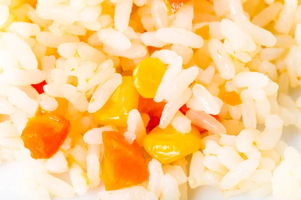 Läckra ris med grönsaker. — Stockfoto
