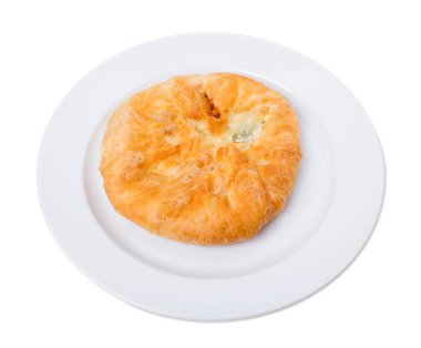 Tuzlu puf pasta peynir ile.