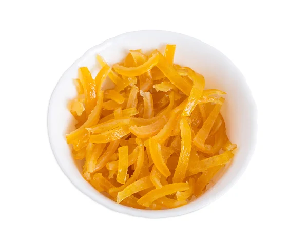 Kandované pomerančové kůry. — Stock fotografie