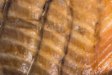 ızgara somon steak. 